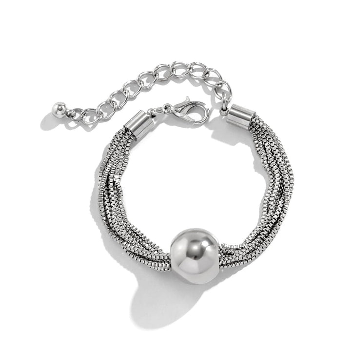 solovedress Women's Fashion Big Round Bead Bracelet