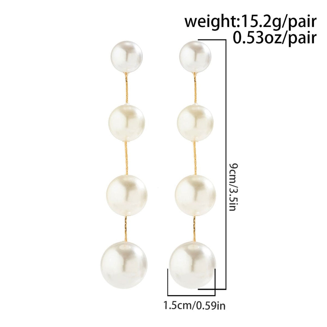 solovedress Women's Fashion Pearl Earrings